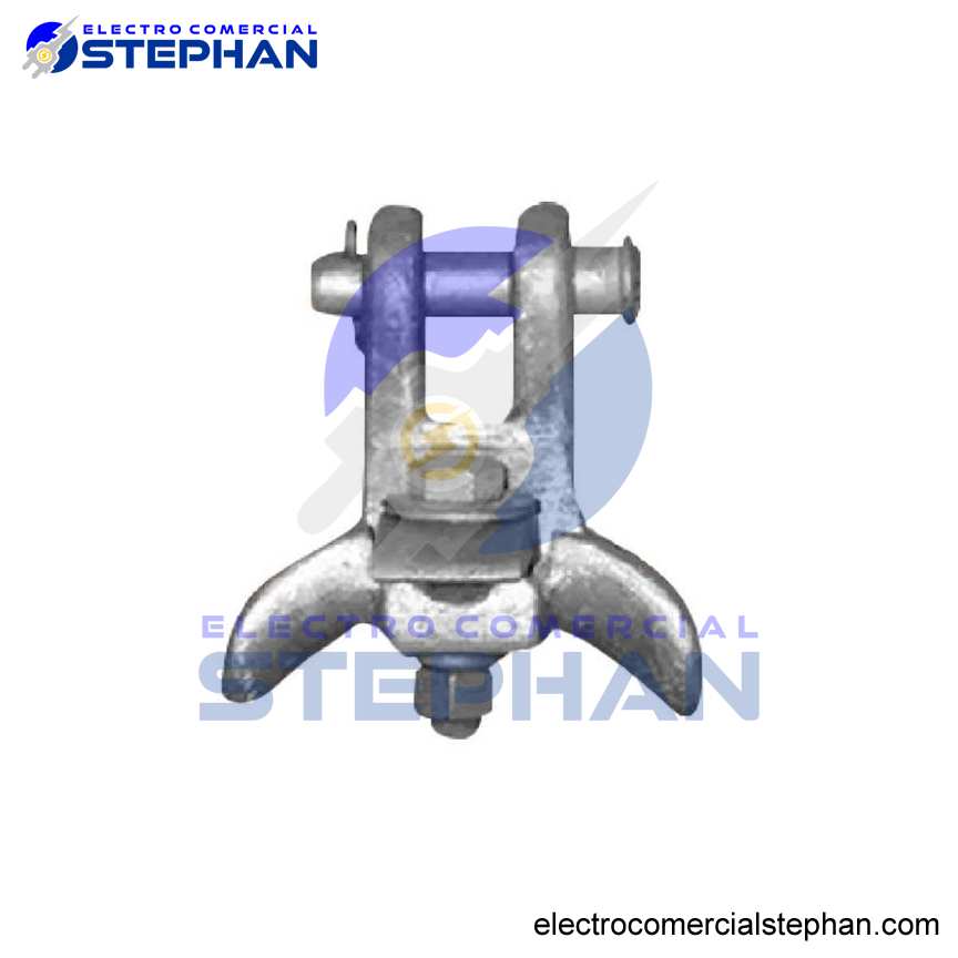 GRAPA SUSPENCION ANGULAR TIPO BARQUITO 16-70MM