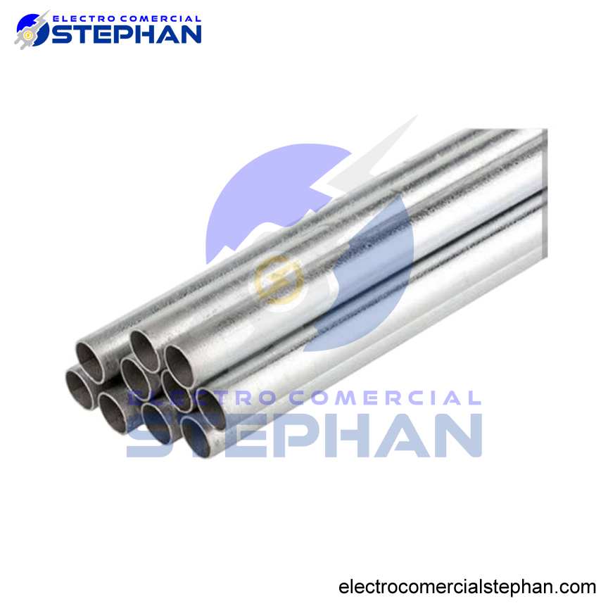 TUBO CONDUIT ACERO GALVANIZADO EMT 1´´1/2 X3MTS