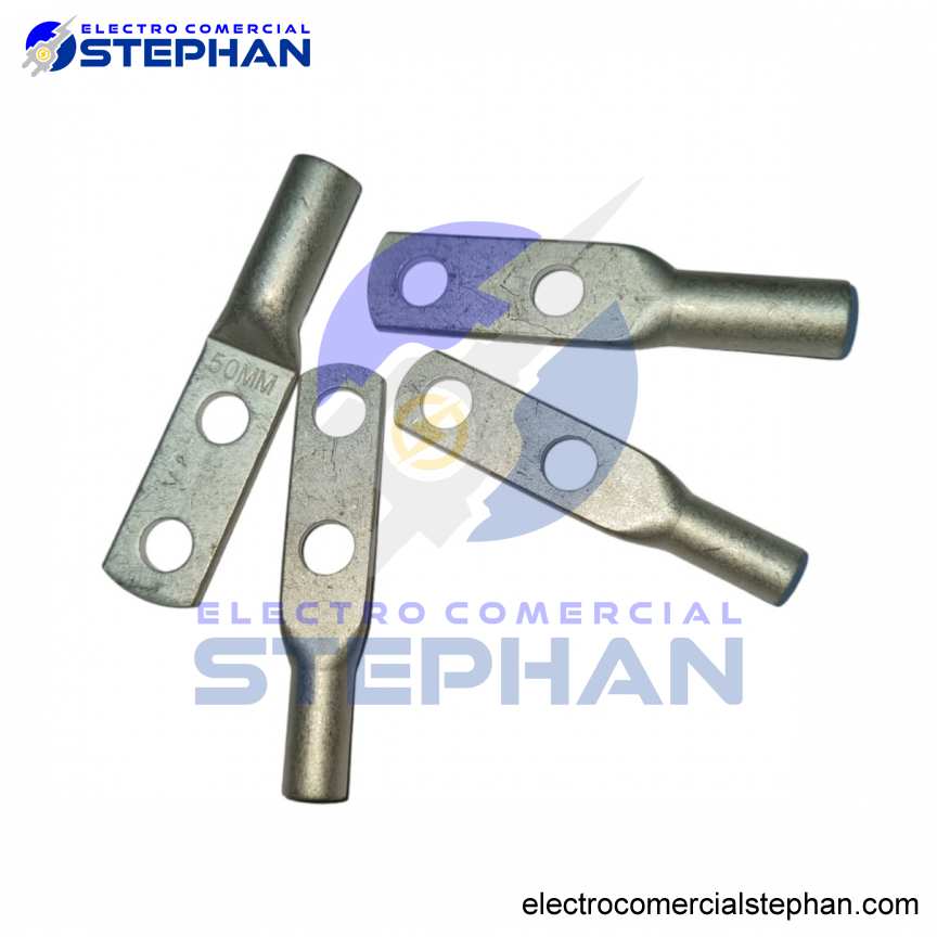 TERMINAL A COMPRESIÓN TIPO DOBLE OJO CU/ES. 16MM2