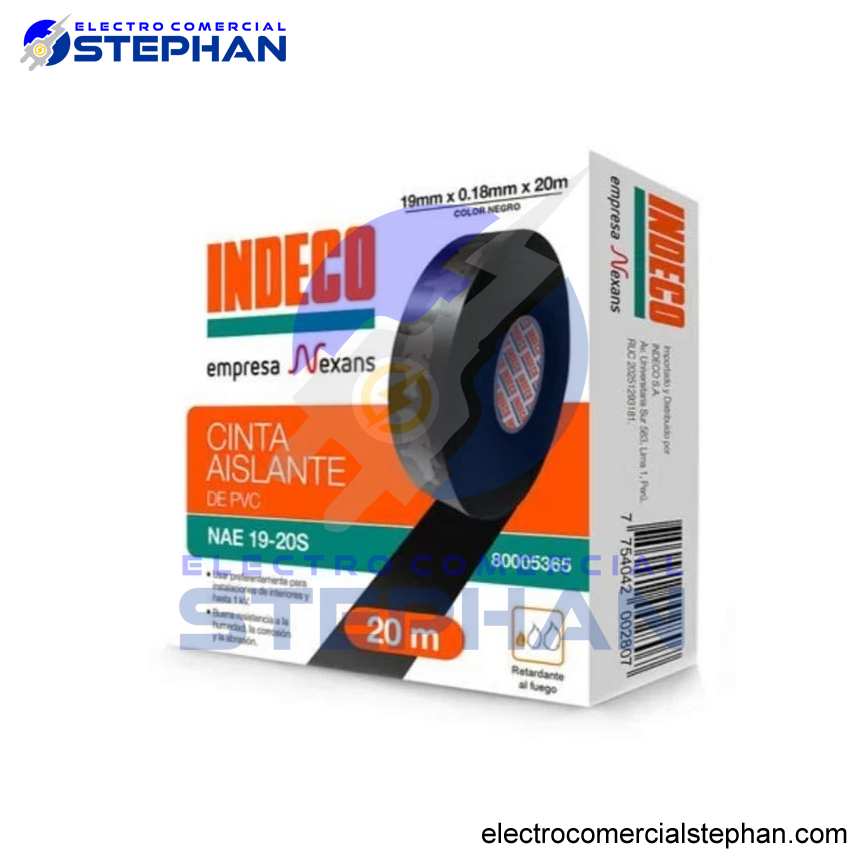 CINTA AISLANTE INDECO NAE 19-20S 20 METROS