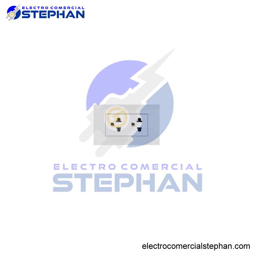 TOMACORRIENTE DOBLE CUBULL