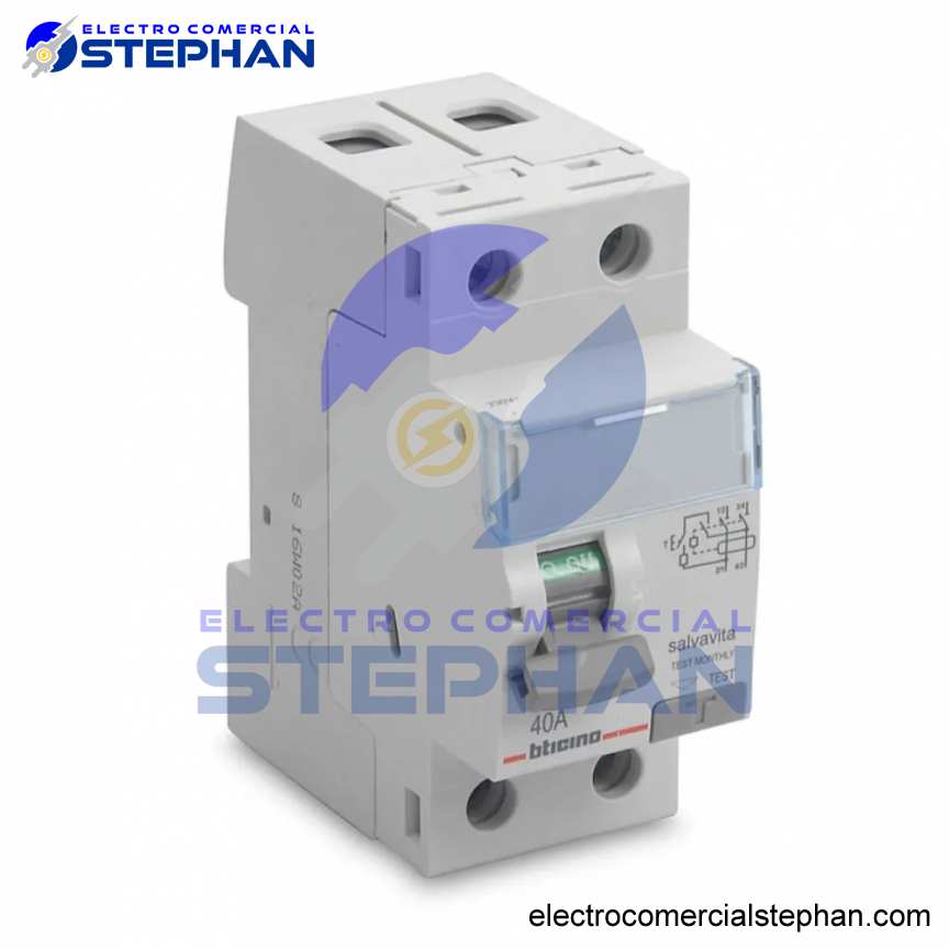 INTERRUPTOR DIFERENCIAL 2X40A 30MA 230V BTICINO