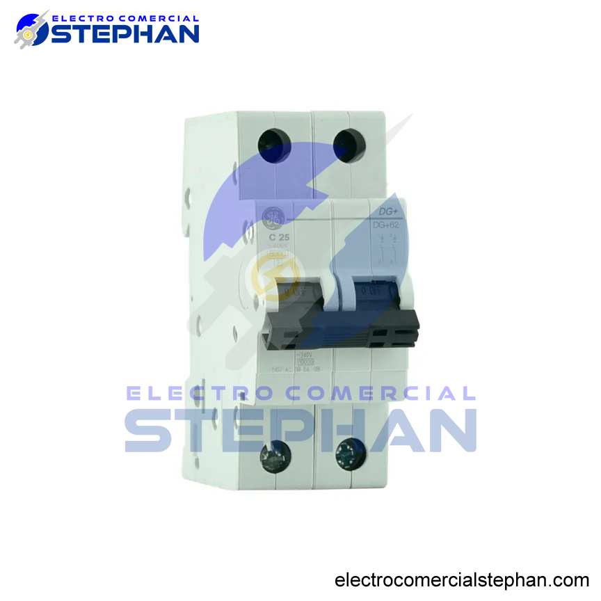 INTERRUPTOR TERMOMAGNÉTICO 2X25A 220V-10KA GENERAL ELECTRIC