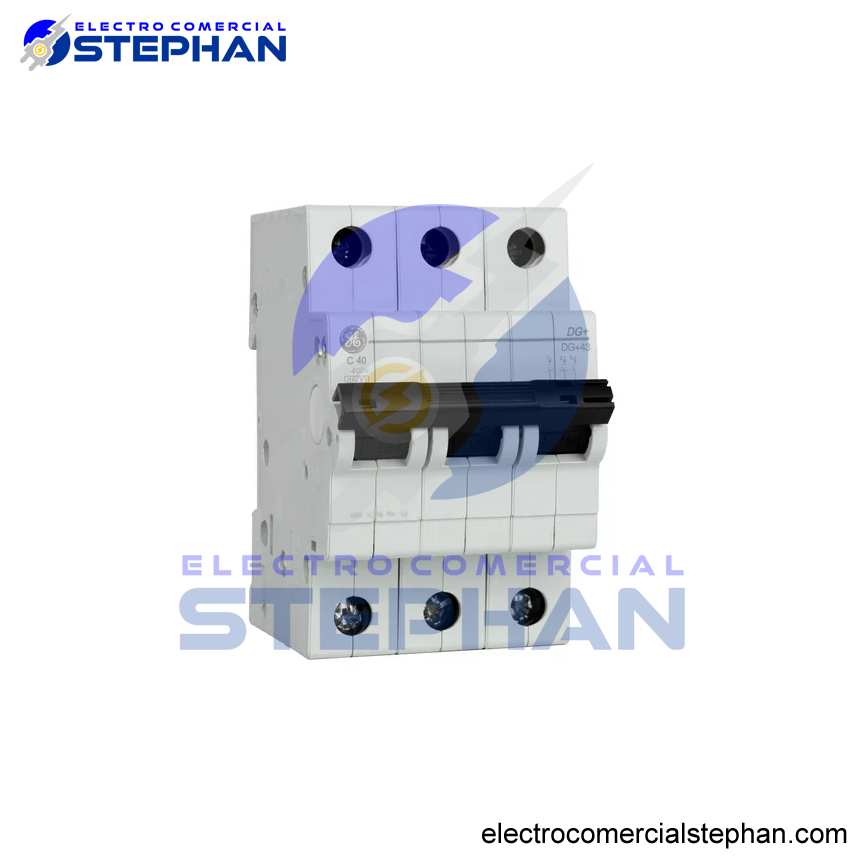 INTERRUPTOR TERMOMAGNÉTICO 3X40A 220V-10KA GENERAL ELECTRIC