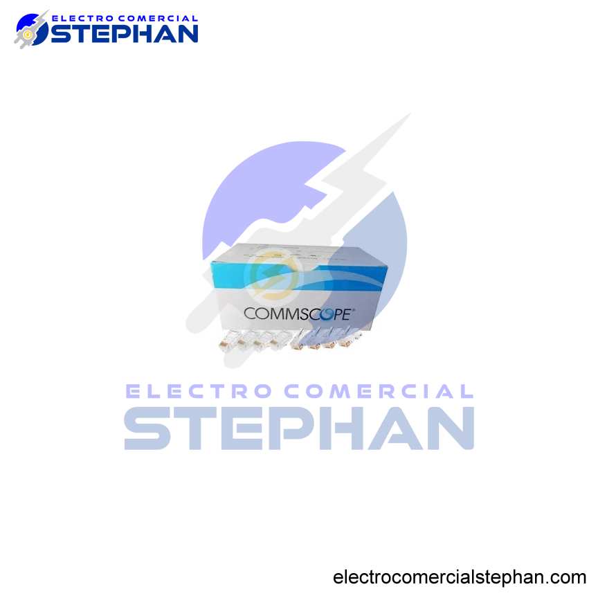 CONECTOR RJ45 CAT5E TRANSPARENTE