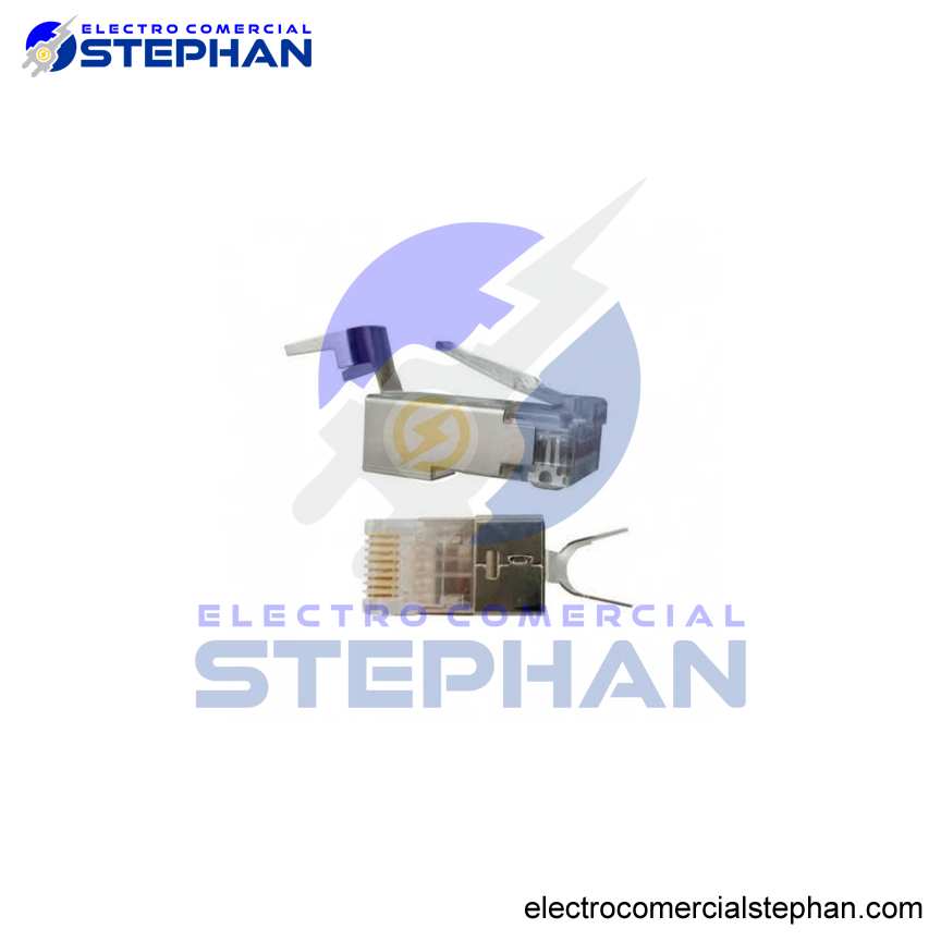 CONECTOR RJ45 CAT6 APANTALLADO