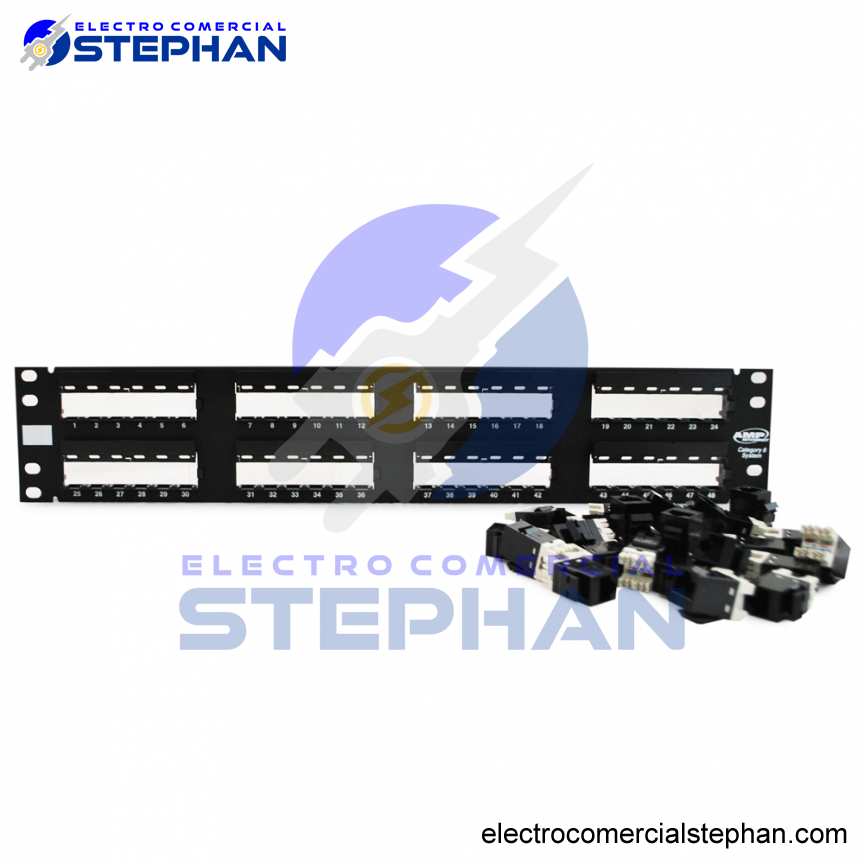 PACHPANEL CAT6 DE 48 PUERTOS