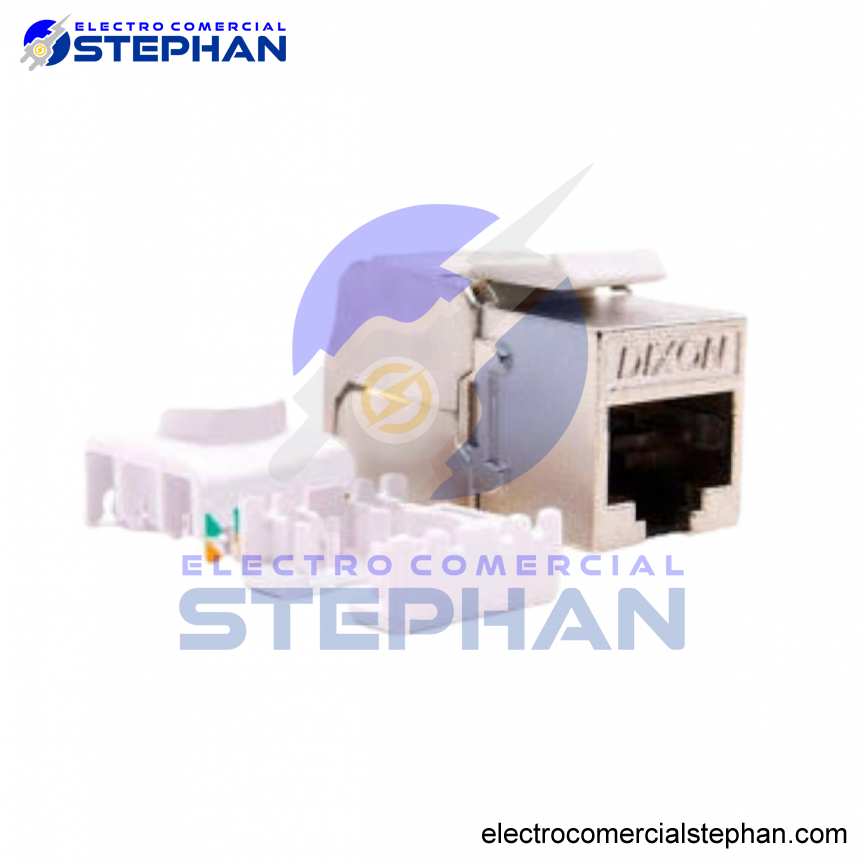 JACK RJ45 CAT6A ROJO/NEGRO/BLANCO/AZUL