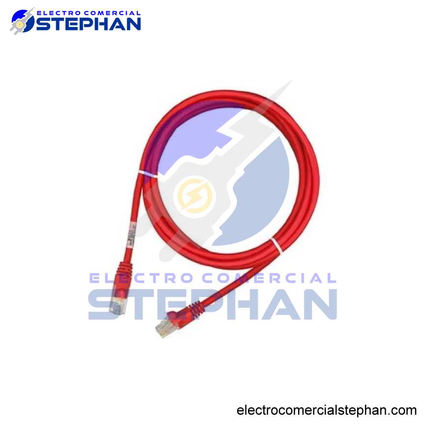 PACHCORD CAT6A DE 1MTS ROJO/NEGRO/AZUL