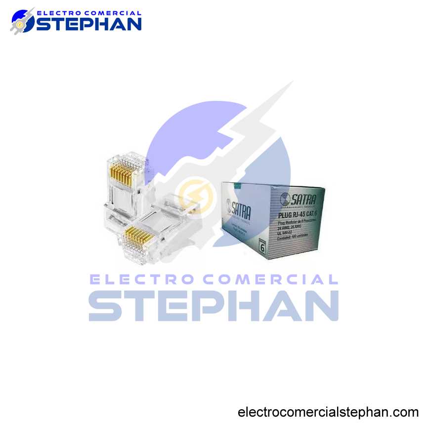 CONECTOR RJ45 CAT6