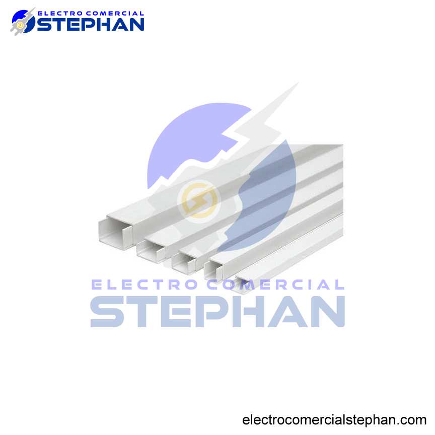 CANALETA BLANCA CERRADA 10X15 X 2MTS