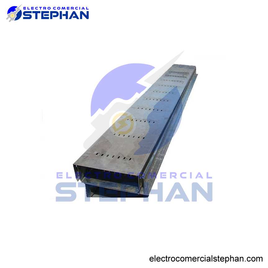 BANDEJA PORTACABLE PERFORADA 15X30X2.40MTS