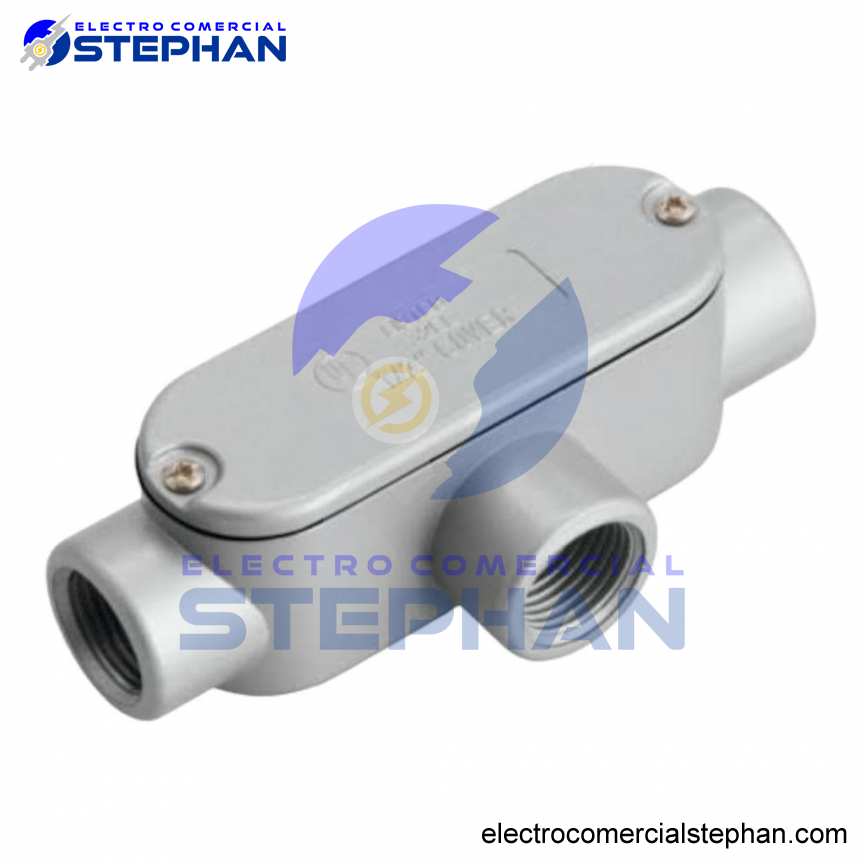 CAJA CONDULET TIPO T DE 11/2PULG