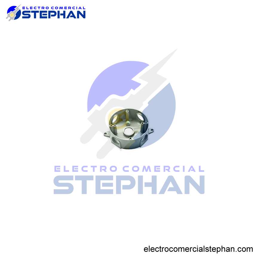 CAJA CONDULET OCTAGONAL DE 1 PULG