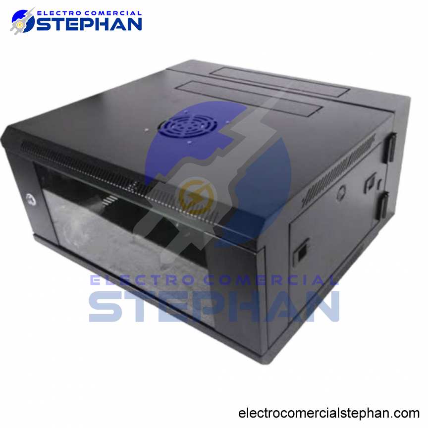 GABINETE DE 9RU 60X60X50 PUERTA DE VIDRIO