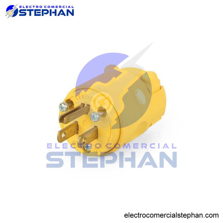 ENCHUFE CON LINIA TIERRA DE 16A AMARILLO